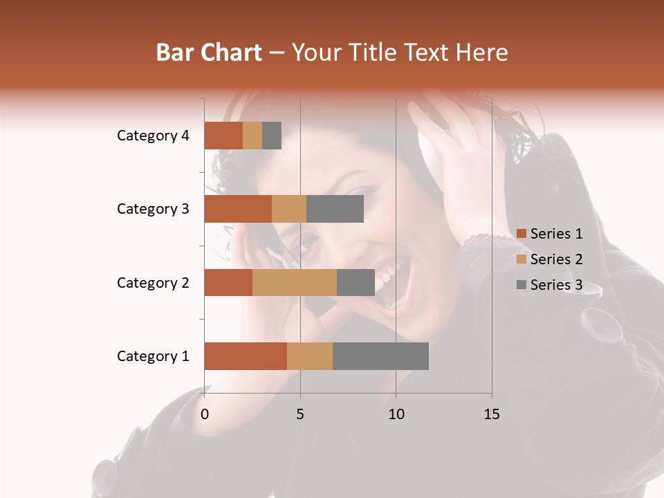 Female Woman Music PowerPoint Template