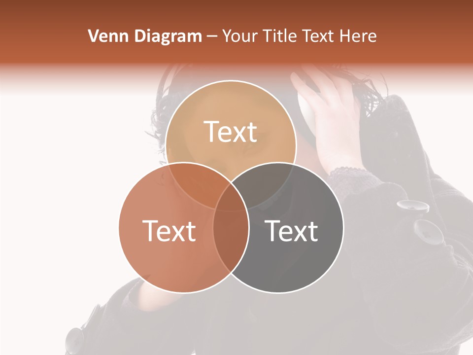 Female Woman Music PowerPoint Template