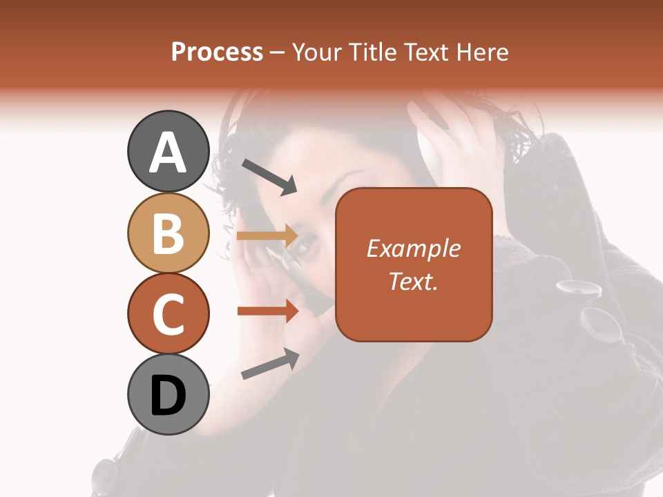 Female Woman Music PowerPoint Template