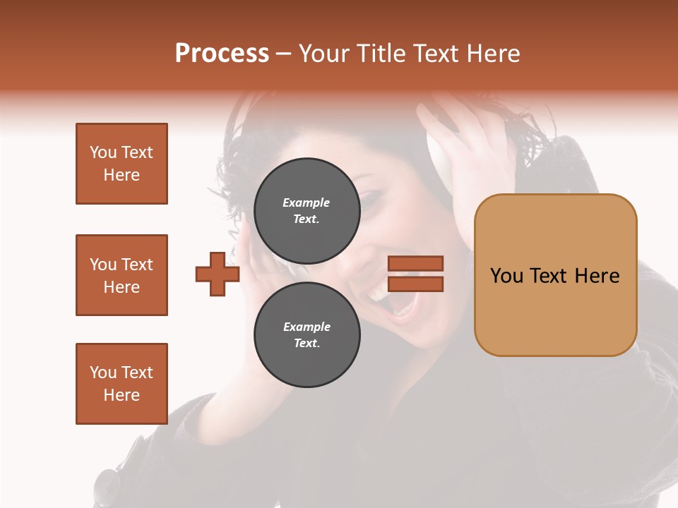 Female Woman Music PowerPoint Template