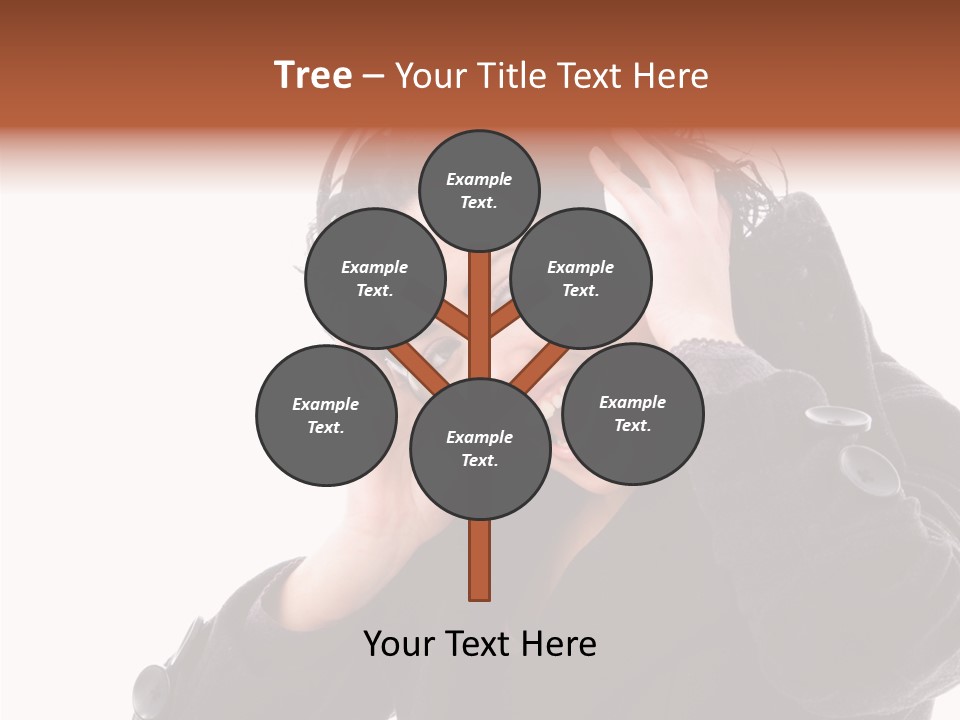 Female Woman Music PowerPoint Template