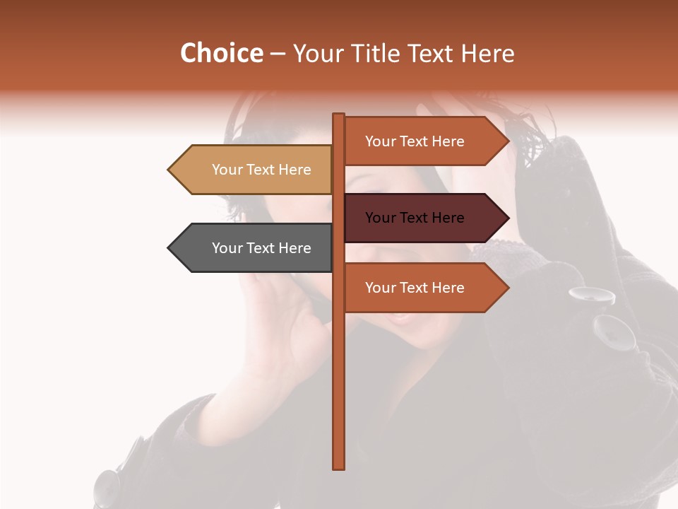 Female Woman Music PowerPoint Template