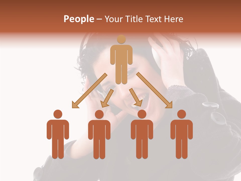 Female Woman Music PowerPoint Template