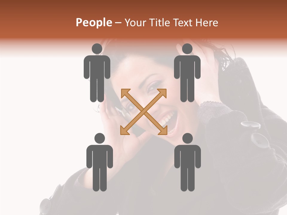 Female Woman Music PowerPoint Template