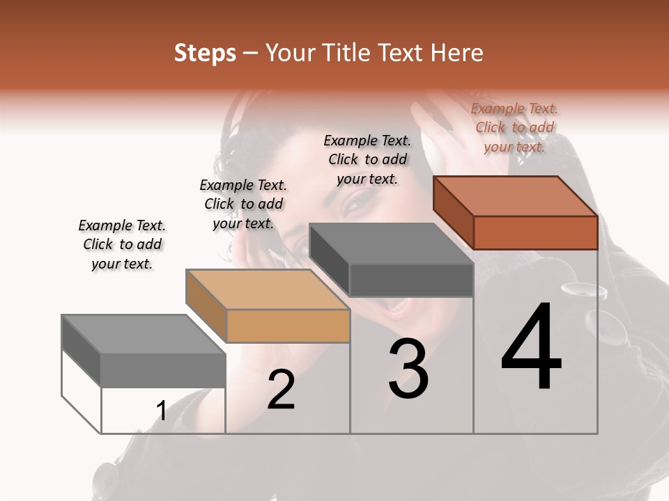 Female Woman Music PowerPoint Template