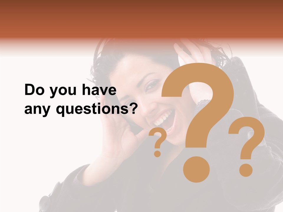 Female Woman Music PowerPoint Template