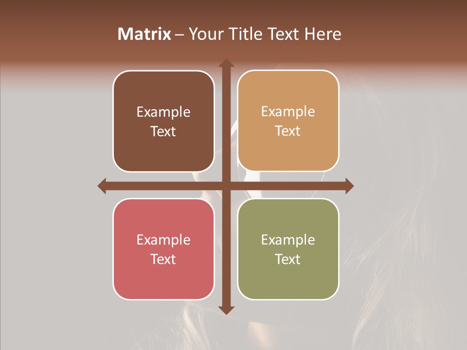 Pretty Fashionable Makeup PowerPoint Template