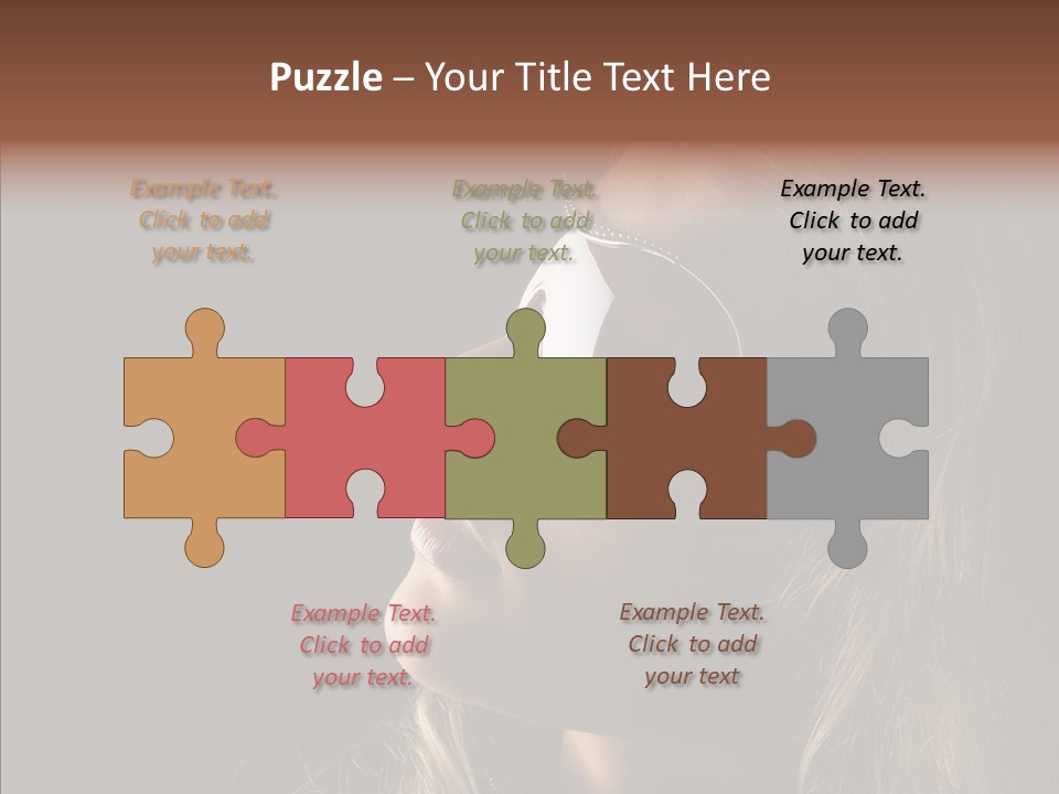 Pretty Fashionable Makeup PowerPoint Template