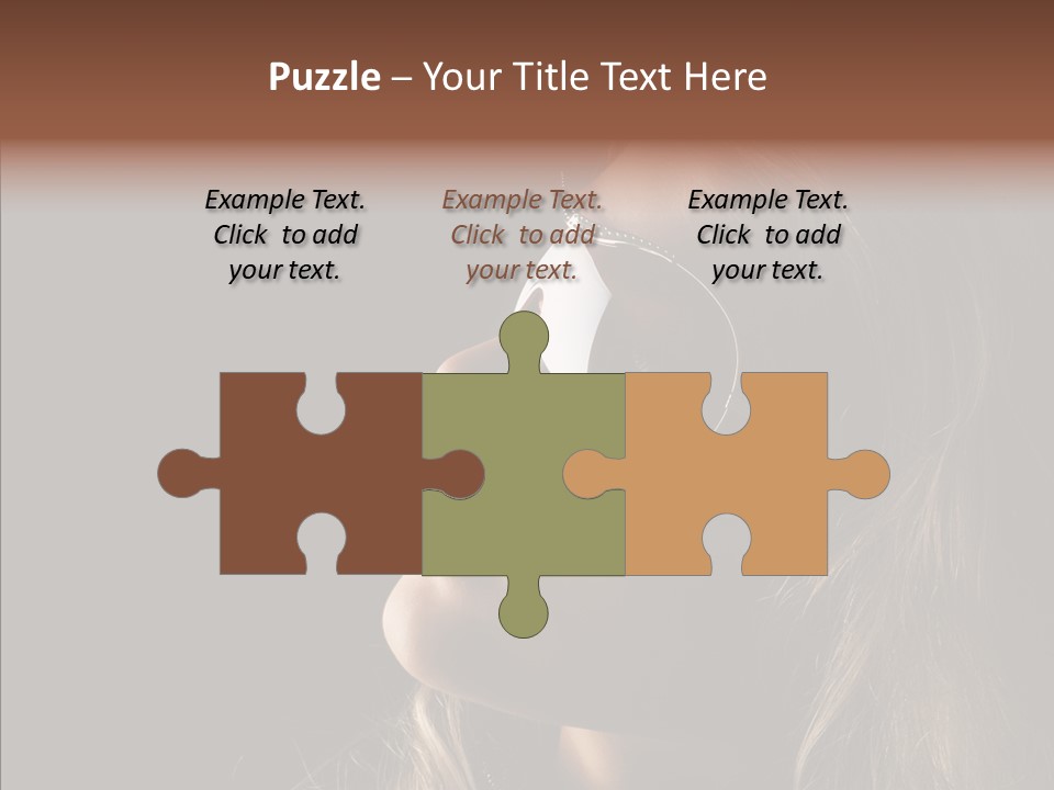 Pretty Fashionable Makeup PowerPoint Template