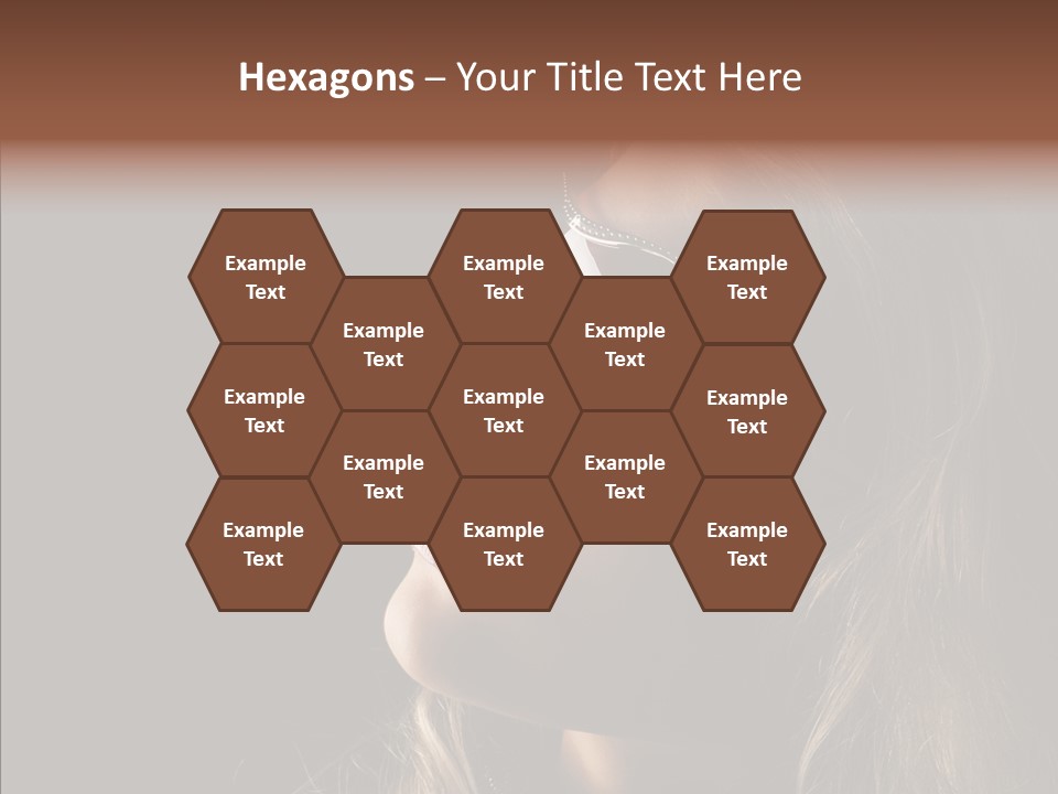 Pretty Fashionable Makeup PowerPoint Template