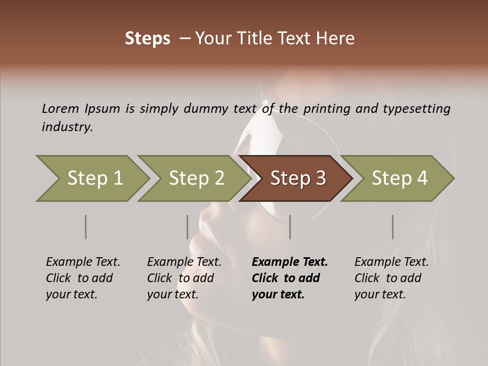 Pretty Fashionable Makeup PowerPoint Template