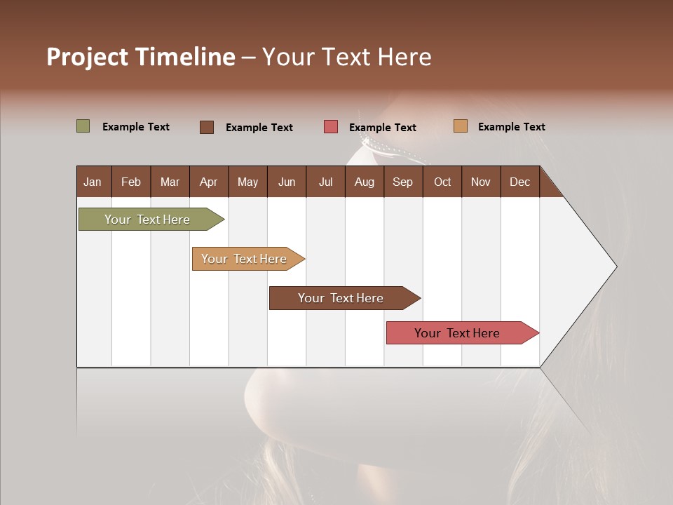 Pretty Fashionable Makeup PowerPoint Template