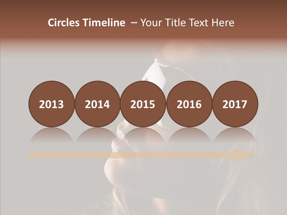 Pretty Fashionable Makeup PowerPoint Template