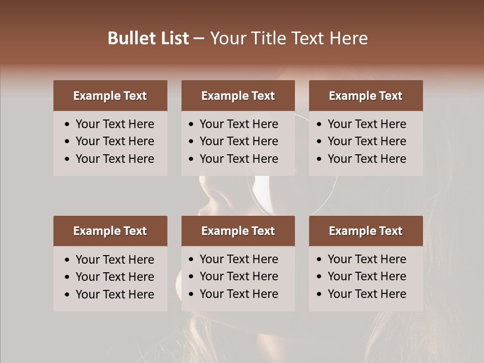 Pretty Fashionable Makeup PowerPoint Template