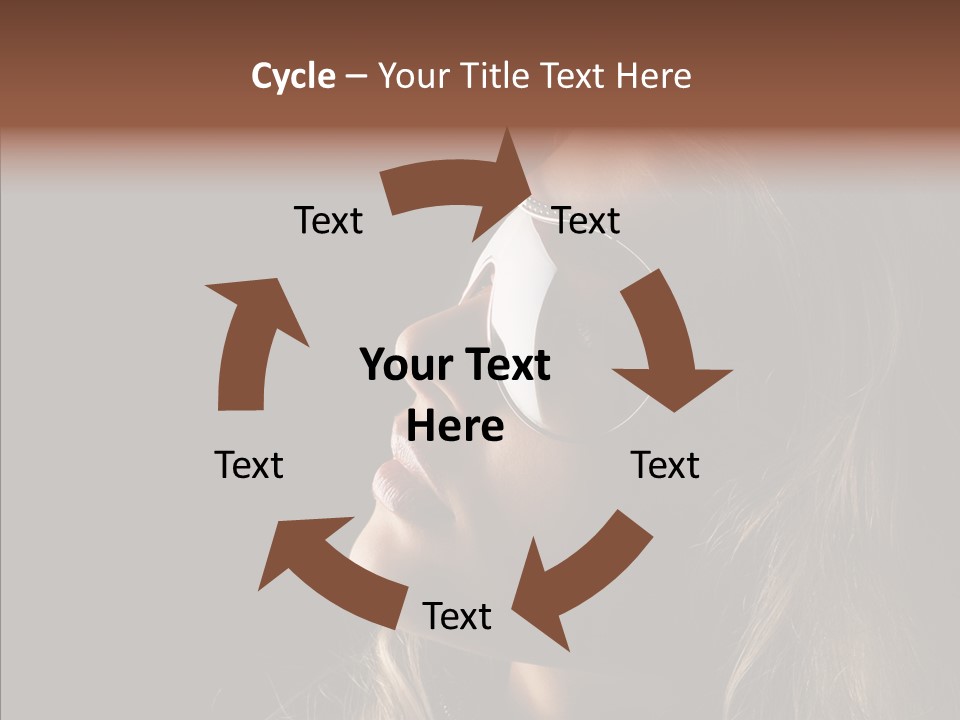 Pretty Fashionable Makeup PowerPoint Template