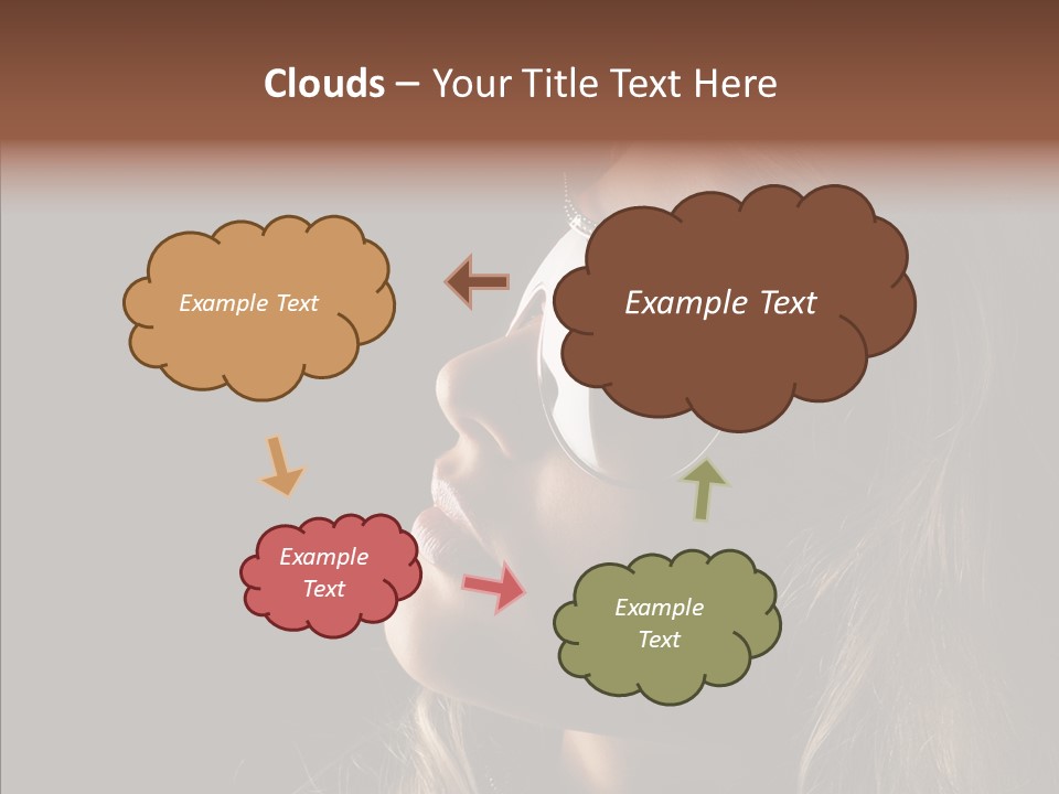 Pretty Fashionable Makeup PowerPoint Template