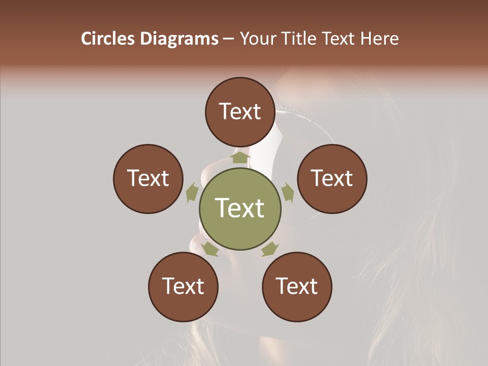 Pretty Fashionable Makeup PowerPoint Template