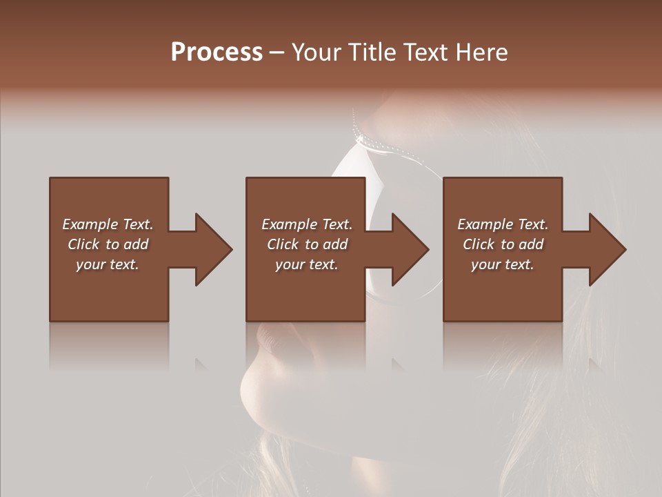 Pretty Fashionable Makeup PowerPoint Template