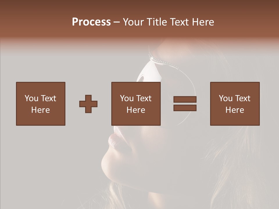 Pretty Fashionable Makeup PowerPoint Template