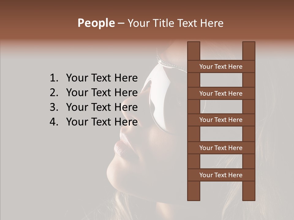 Pretty Fashionable Makeup PowerPoint Template