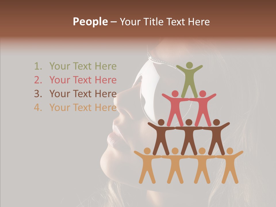 Pretty Fashionable Makeup PowerPoint Template