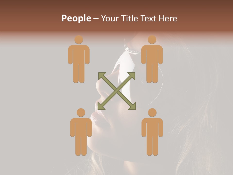 Pretty Fashionable Makeup PowerPoint Template