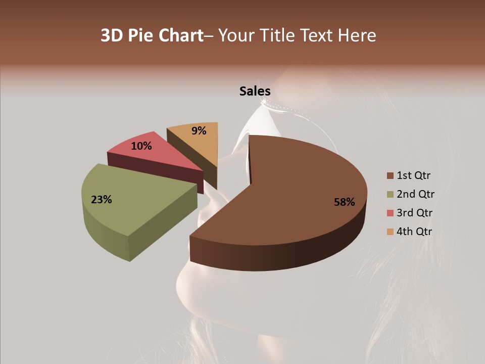 Pretty Fashionable Makeup PowerPoint Template