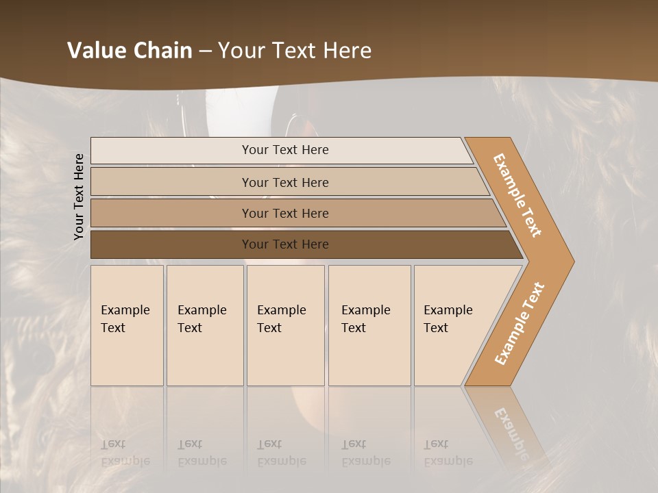 Hot Fashionable Model PowerPoint Template