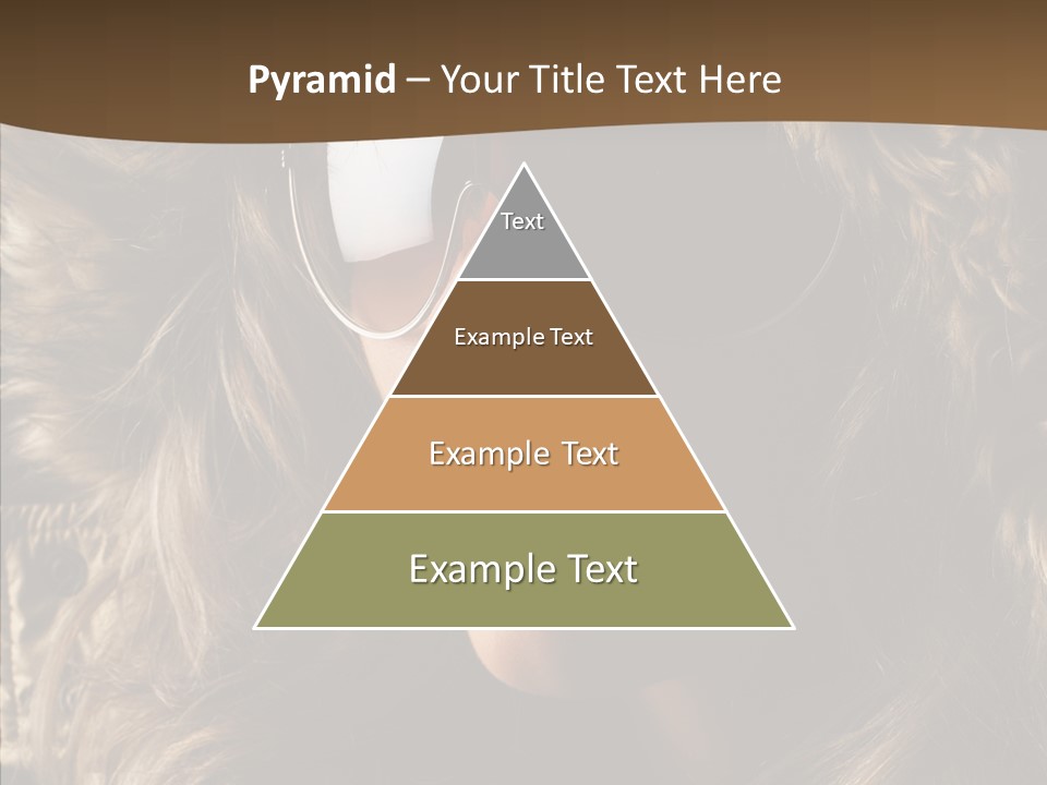 Hot Fashionable Model PowerPoint Template