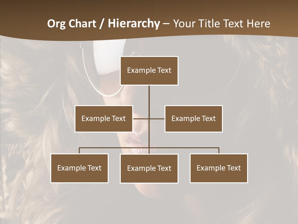Hot Fashionable Model PowerPoint Template