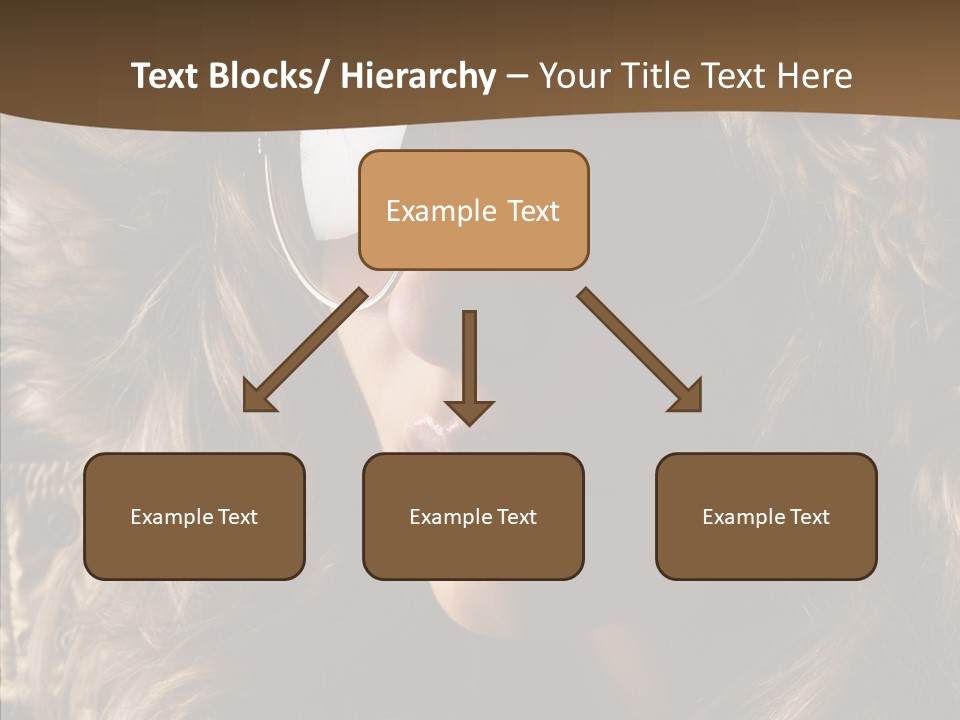 Hot Fashionable Model PowerPoint Template