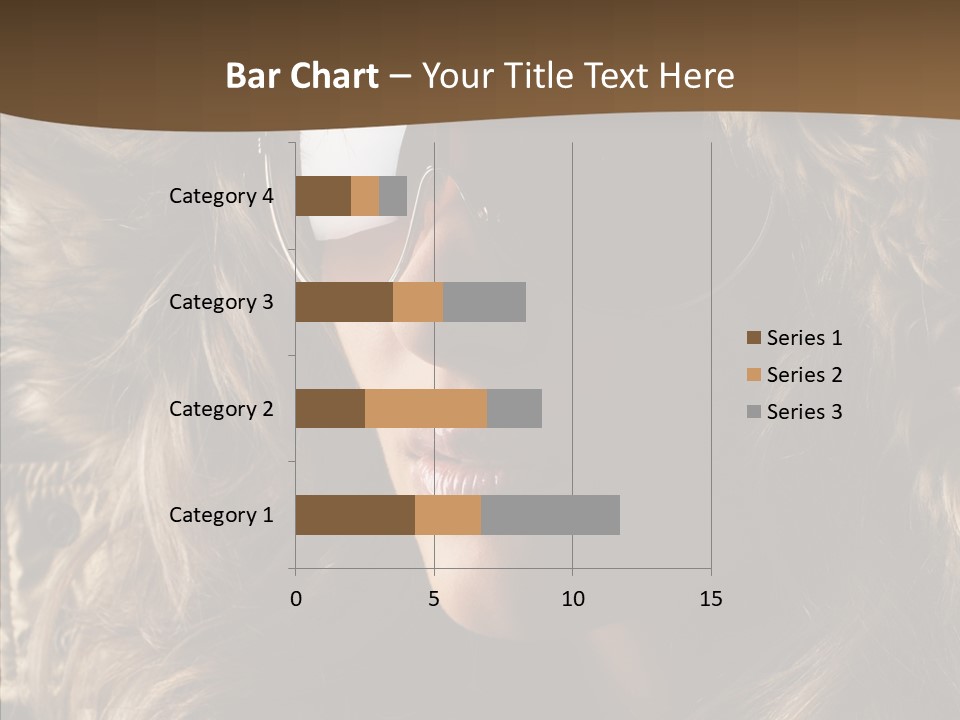 Hot Fashionable Model PowerPoint Template