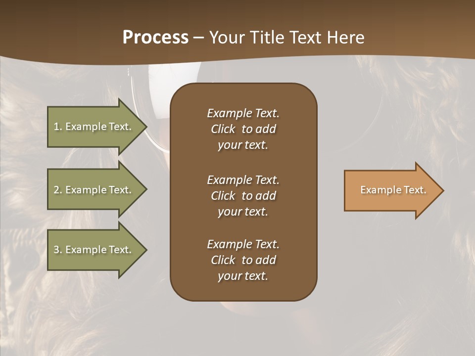 Hot Fashionable Model PowerPoint Template