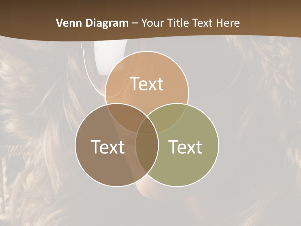 Hot Fashionable Model PowerPoint Template