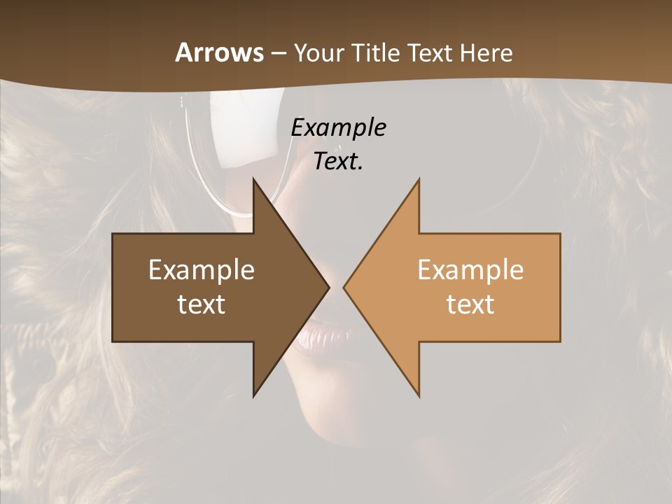 Hot Fashionable Model PowerPoint Template