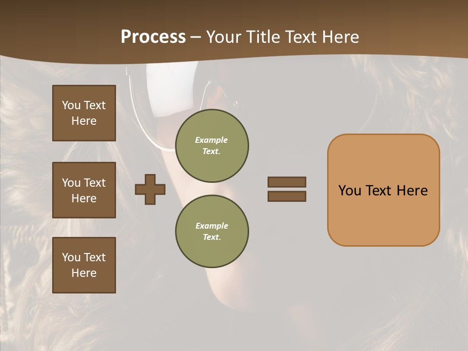 Hot Fashionable Model PowerPoint Template