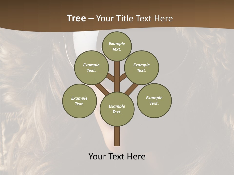 Hot Fashionable Model PowerPoint Template