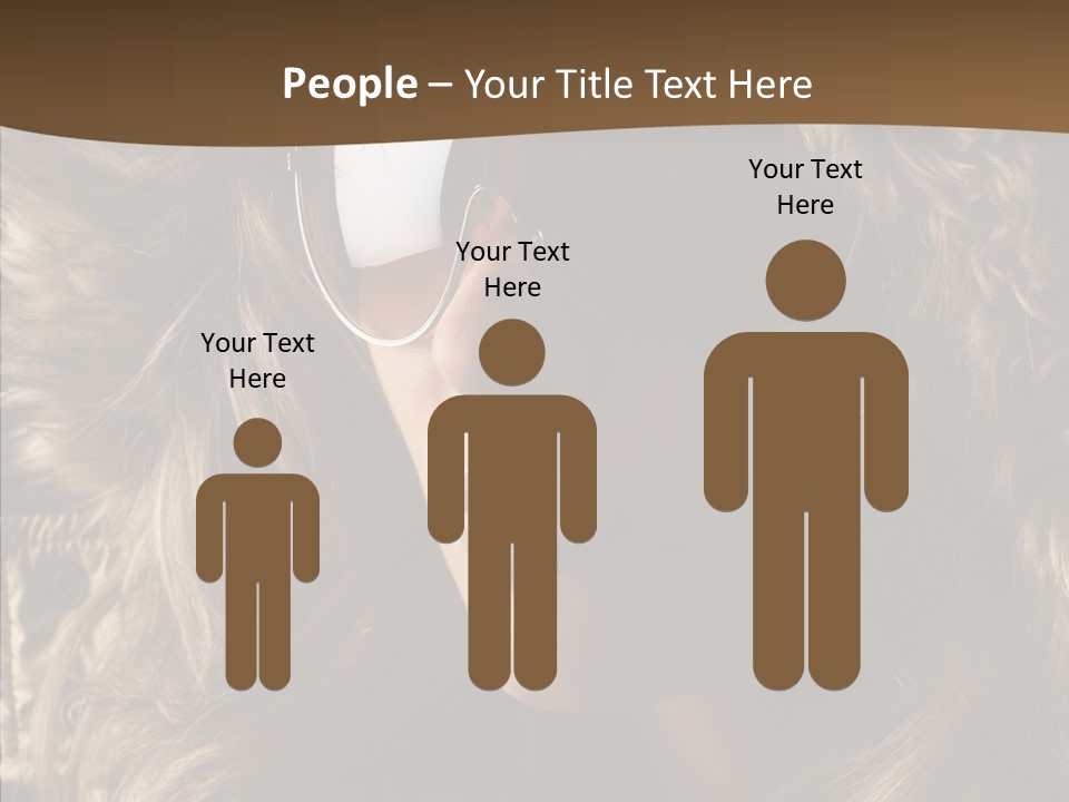 Hot Fashionable Model PowerPoint Template