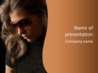 Style Sunglasses Attractive PowerPoint Template