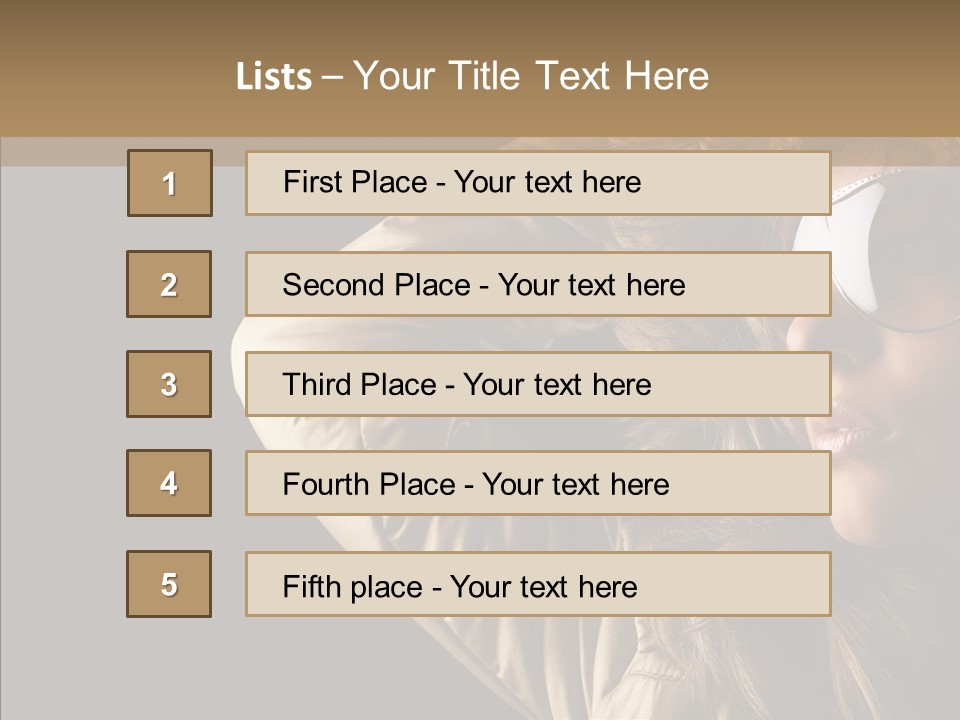 Sexy Attitude Pretty PowerPoint Template