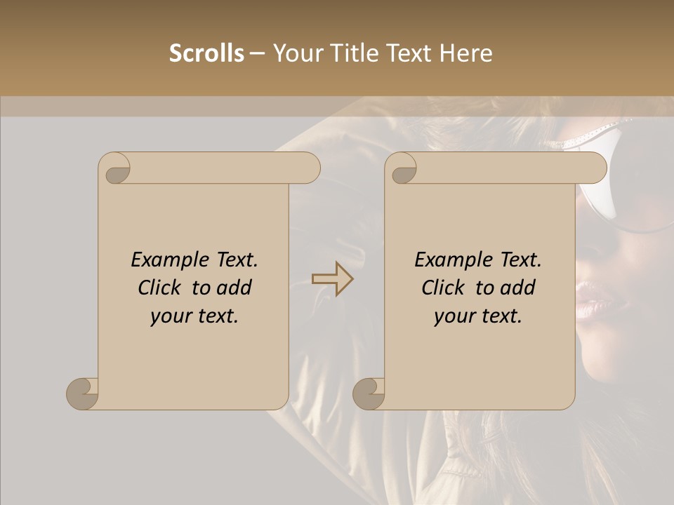 Sexy Attitude Pretty PowerPoint Template