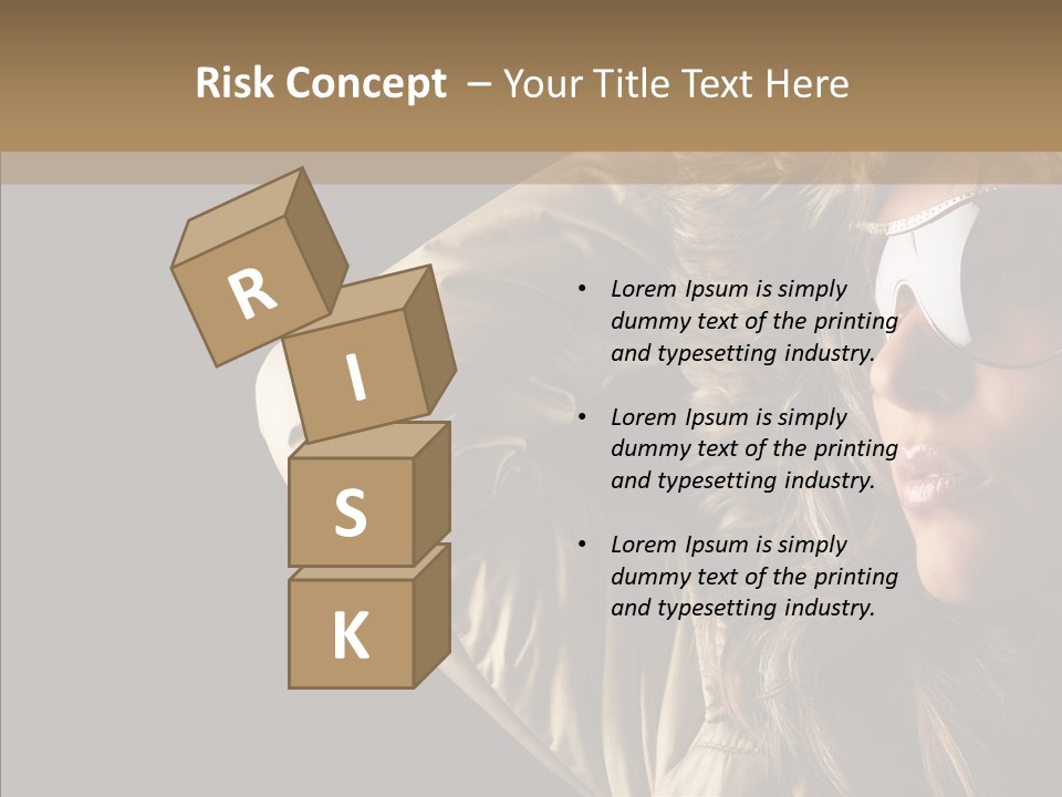 Sexy Attitude Pretty PowerPoint Template