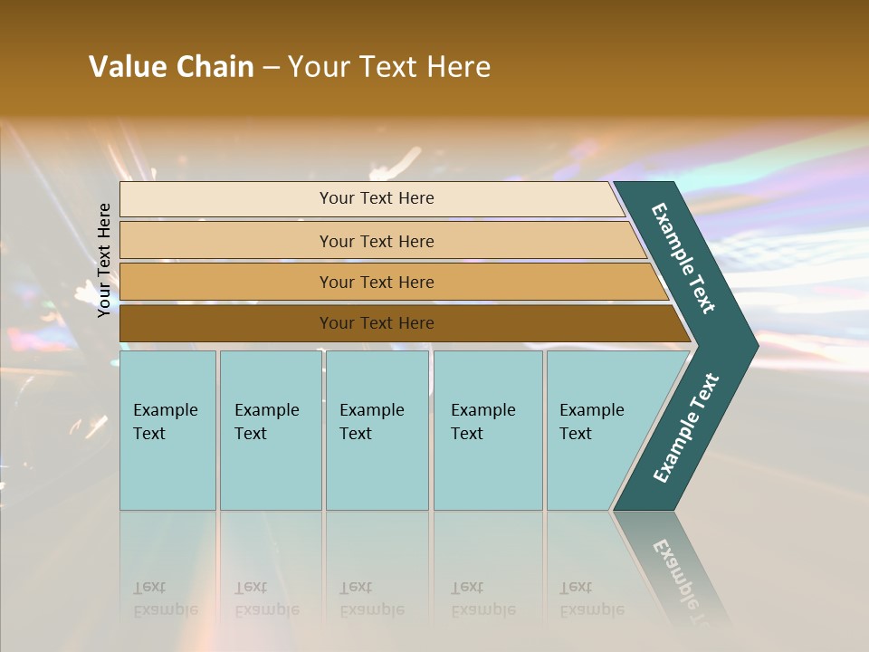 Zoom Town Blurred PowerPoint Template