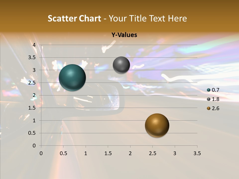 Zoom Town Blurred PowerPoint Template
