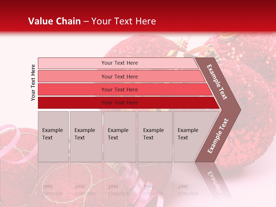 Holiday Ornament White PowerPoint Template