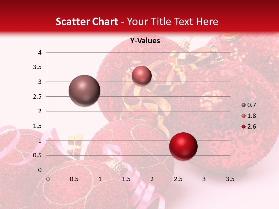 Holiday Ornament White PowerPoint Template