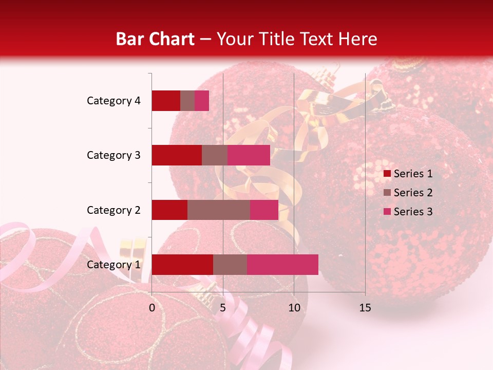 Holiday Ornament White PowerPoint Template