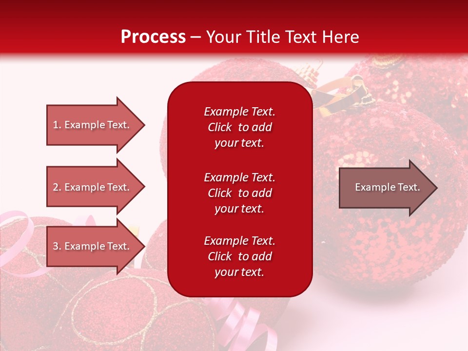 Holiday Ornament White PowerPoint Template