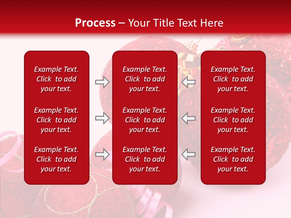 Holiday Ornament White PowerPoint Template