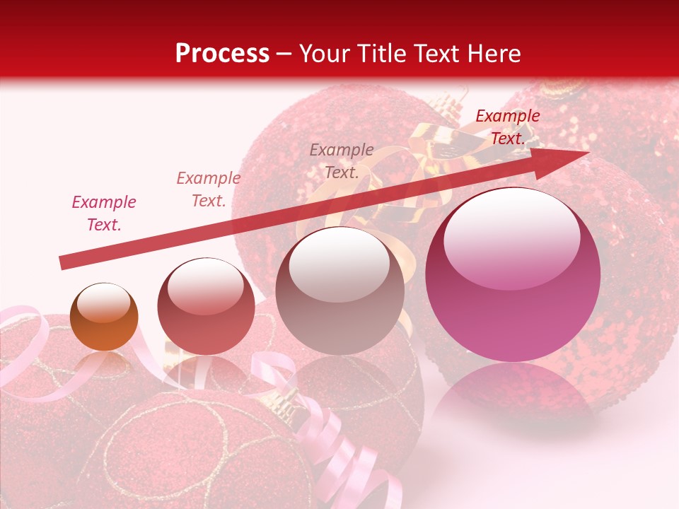 Holiday Ornament White PowerPoint Template